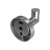 3-Piece Bathroom Accessory Kit Including a robe hook, a toilet paper holder, and a 24-in towel bar, in Brushed Stainless