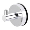Transolid KA-CAR-4-PC 4-Piece Bathroom Accessory Kit Including a robe hook, a toilet paper holder, a towel ring, and a 24-in towel bar, in Polished Chrome