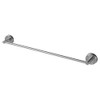 Transolid KA-CAR-4-BS 4-Piece Bathroom Accessory Kit Including a robe hook, a toilet paper holder, a towel ring, and a 24-in towel bar, in Brushed Stainless