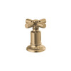 Widespread Cross Handle Kit in Luxe Gold Finish