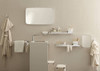 Toothbrush Tumbler in Brushed Nickel Finish
