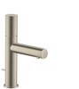 Single-Hole Faucet 110 with Zero Handle and Pop-Up Drain in Brushed Nickel