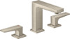 Hansgrohe 32528821 Metropol Widespread Faucet 110 with Lever Handles and Pop-Up Drain in Brushed Nickel Hansgrohe 32528821 Metropol Widespread Faucet 110 with Lever Handles and Pop-Up Drain in Brushed Nickel