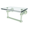 9in Tempered Glass Shelf in Satin Nickel 9in Tempered Glass Shelf in Satin Nickel