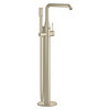 Grohe KTR-23491ENA Essence Floor-Mounted Tub Filler with Rough-in, Brushed Nickel