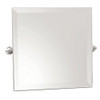 20in Square Mirror in Polished Nickel 20in Square Mirror in Polished Nickel