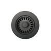 Blanco KF-441467 Super Single Dual Mount Sink Kit with Pull-Down Faucet and Strainer in Cinder