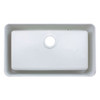 Transolid RUSSF3319-01 Super Single Undermount Sink with Included Accessories