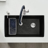 Blanco 442916 Diamond Super Single Bowl in Coal Black