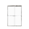Transolid FBPT487008F-J-PC Frederick 45.75-47 in. W x 70 in. H Semi-Frameless Bypass Shower Door in Polished Chrome with Frosted Glass 