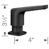 Blanco 443029 Rivana Soap Dispenser in Matte Black