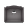 Blanco KA-441468 Diamond Single Bowl  Sink Kit in Cinder