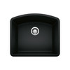 Blanco KA-442906 Diamond Single Bowl Sink Kit in Coal Black