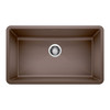 Blanco KA-440147 Precis Super Single Bowl Sink Kit in Café 