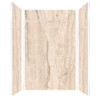 Transolid TWK603696-KI58G Titan 64-in x 39-in x 96-in Shower Wall Trimmable Kit, Savanna Creme (Honed)