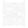 Transolid TWK604896-KI58G Titan 64-in x 48-in x 96-in Shower Wall Trimmable Kit, Summit (Glossy)