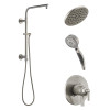 Delta KSH-T17094-52433-SS Linden Round Emerge Shower Faucet Kit, Brushed Stainless