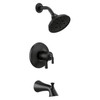 Delta T17433-BL Kayra Monitor 17 Series Tub and Shower Trim, Matte Black