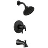 Delta T17433-BL Kayra Monitor 17 Series Tub and Shower Trim, Matte Black