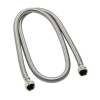 Stainless Steel 60-in Washing Machine Connecter with 3/4-in x 3/4-in Hose Fittings