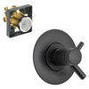 Brizo KS60075-R-BL Shower Trim Kit in Matte Black
