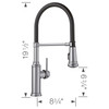 Semi-Pro Kitchen Faucet 1.5 gpm in Stainless Finish