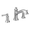 Moen T683 Chrome Two-Handle Roman Tub Faucet