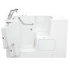 American Standard SS9OD5232LJ-WH-PC 32-in. x 52-in. Outward Opening Door Walk-In Jet Massage Bathtub with Tub Faucet in White