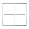 Sterling 7132R-5405SC-0 60-in x 32-in Bathtub, Walls and Door Kit, in White/Chrome with Clear Glass