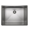 Rohl RSS2115SB Single Bowl Kitchen Sink in Brushed Stainless Steel