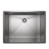 Rohl RSS2418SB Single Bowl Kitchen Sink in Brushed Stainless Steel