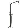 Riser with Diverter, Hose and Sliding Handshower Holder in Old Iron
