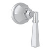 Rohl A4812LMAPCTO Trim for Volume Controls and Diverters with Metal Lever in Polished Chrome