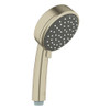 Grohe 26046EN2 New Tempesta Cosmopolitan 100 2-Sprays Shower Head with 1.75 gpm Flow in Brushed Nickel Grohe 26046EN2 New Tempesta Cosmopolitan 100 2-Sprays Shower Head with 1.75 gpm Flow in Brushed Nickel