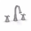 Widespread Lavatory Faucet with Cross Handles in Polished Chrome