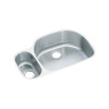 Elkay KF-ELUH3221L 31.563-in X 21.125-in Stainless Steel Undermount Kitchen Sink Kit