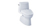 Toto MW614584CEFG#01 1.28 GPF One-Piece Elongated Bowl with Single Flush and Washlet+ S350e Washlet in Cotton