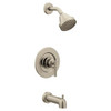 Posi-Temp Eco-Performance Tub/Shower in Brushed Nickel