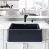30-in Apron-Front Silgranit Kitchen Sink, in Anthracite