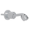 Meda Wall Mount Handshower Holder in Polished Chrome