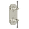 Rohl A2964LMPN 1/2-in Thermostatic/Diverter Control Trim with Metal Lever in Polished Nickel