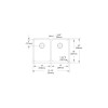 Elkay ELUH322010 Stainless Steel Double Bowl Undermount Sink in Lustrous Highlighted Satin