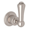 Trim for Volume Control with Solid Metal Lever and Diverters in Satin Nickel