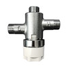0.35 GPM Wall-Mount EcoPower Faucet with Thermostatic Mixing Valve in Polished Chrome 0.35 GPM Wall-Mount EcoPower Faucet with Thermostatic Mixing Valve in Polished Chrome