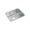 Elkay KF-ELUH1814 20.5-in X 16.5-in Stainless Steel Undermount Kitchen Sink Kit