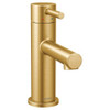 Moen 6190BG One-Handle High Arc Bathroom Faucet in Brushed Gold