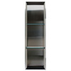 46.5-in Storage Pod, In Stainless Steel/Cashew