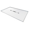 Transolid FZS6336C-31 Trimslate 63-in x 36-in Zero Threshold Shower Base with Center Drain, White