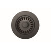 Blanco KF-441465 60/40 Dual Mount Sink Kit with Pull-Down Faucet and Strainer in Cinder