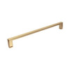 Transolid TPBT608010C-S-CB Frameless sliding shower door with fixed panel in champagne bronze with clear glass and Sabrina handles